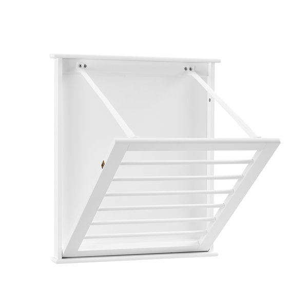 Andover Mills™ Folding Wall Mounted Drying Rack & Reviews Wayfair